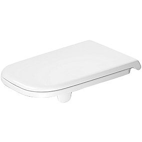 Duravit D-Code toiletsæde, hvid