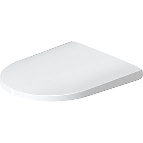 Duravit D-Neo toiletsæde med låg, hvid