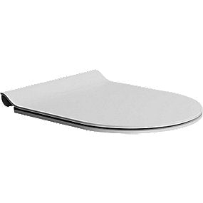 GSI slim toiletsæde, softclose toiletsæde, quick release toiletsæde, antibakterielt toiletsæde, mat hvidt toiletsæde, GSI toiletsæde.