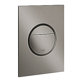 GROHE Nova Cosmo Betjeningsplade str. S, 2-skyls betjening, børstet hard graphite. Husk 616987990