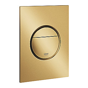 GROHE Nova Cosmo Betjeningsplade str. S, 2-skyls betjening, børstet cool sunrise. Husk 616987990