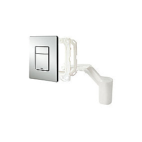 GROHE skate Cosmopolitan betjeningsplade 156x197mm pneumatisk. Forkromet