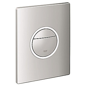 GROHE Nova Light betjeningsplade 156x197mm pneumatisk med lys. Forkromet
