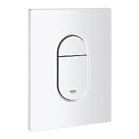 GROHE Arena Cosmopolitan betjeningsplade. Til lodret montage. 156x197mm, Hvid