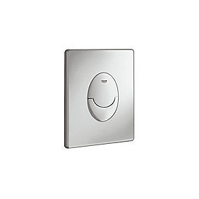 GROHE Skate Air betjeningsplade, lodret montage, matkrom, 38505P00