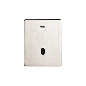 GROHE Tectron Skate betjeningsplade, infrarød urinal betjeningsplade, 230V betjeningsplade, GROHE betjeningsplade, rustfrit stål betjeningsplade.