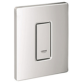 GROHE skate Cosmopolitan betjeningsplade 116x144mm til urinal. Forkromet