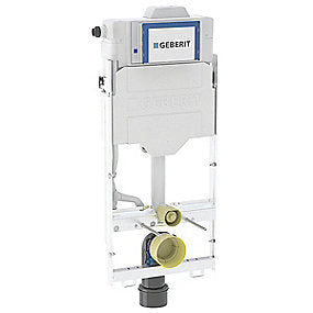 GEBERIT GIS WC-element, 114 cm med Sigma indbygningscisterne 12 cm, PEX-tilslutning
