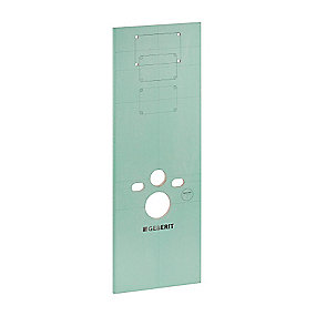 GEBERIT gipspanel med udsparinger til WC-element 130 x 46 x 1,8cm