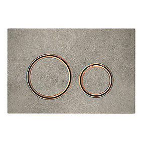 GEBERIT SIGMA21 betjeningsplade 246x164x14mm rødguld/beton