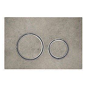 GEBERIT SIGMA21 betjeningsplade 246x164x14mm forkrome/beton