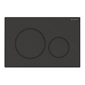 GEBERIT SIGMA20 betjeningsplade 246x164x12mm sort