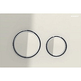 Geberit Sigma21 betjeningsplade, dobbeltskyl betjeningsplade, forkromet betjeningsplade, lava betjeningsplade, Geberit betjeningsplade.