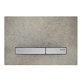 GEBERIT SIGMA50 betjeningsplade 246x164x14mm forkromet/beton