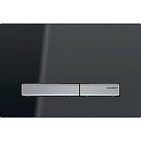 Geberit Sigma50 betjeningsplade, dobbeltskyl betjeningsplade, forkromet betjeningsplade, lava betjeningsplade, Geberit betjeningsplade, Sigma cisterne betjeningsplade, kundespecifik betjeningsplade.