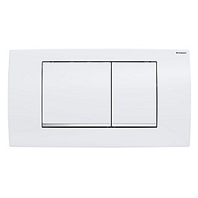 GEBERIT Twinline30 KJ dobbeltskyl. Hvid