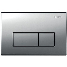 GEBERIT Kappa50 betjeningsplade matforkromet