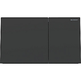 GEBERIT Sigma70 betjeningsplade Easy-to-clean-belagt Sort mat