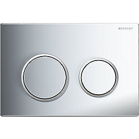 GEBERIT OMEGA20 betjeningsplade krom/mat/krom