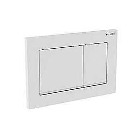 GEBERIT OMEGA30 betjeningsplade hvid/guld/hvid