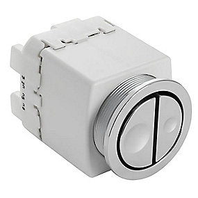 GEBERIT Pneumatisk trykknap dobbelskyl WC20. Krom