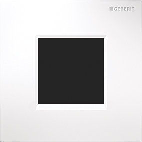 GEBERIT SIGMA30 elektronisk urinalstyring batteritilslutning. Hvid/matkrom