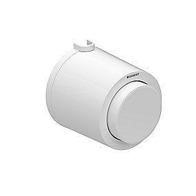 GEBERIT tryk Omega01, pneumatisk, til enkeltskyl, synlig betjening, alpin-hvid