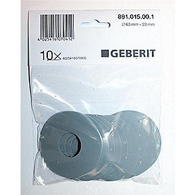 GEBERIT pakninger til skyllegarniture Ø63-Ø23 10stk.