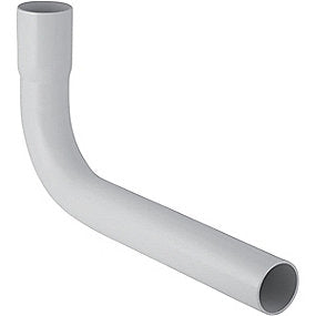 GEBERIT skyllerørsbøjning 90° 44mm med muffe. Hvid
