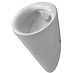 Duravit Starck 1 Urinal. Skjult tilslutning. Wondergliss Hvid