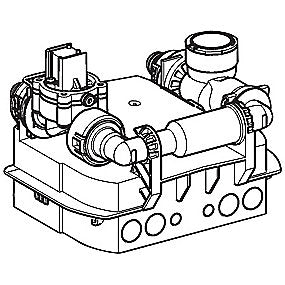 GEBERIT Preda/Selva urinalstyring med akumolator