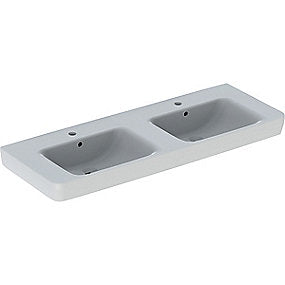 GEBERIT Renova plan håndvask 1300x480x185mm hvid KeraTect