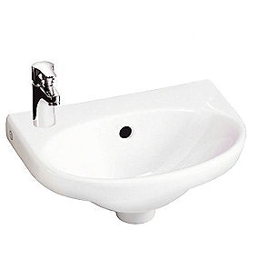 Gustavsberg 5540 Nautic håndvask 40x27,5 cm, hanehul til venstre. C+