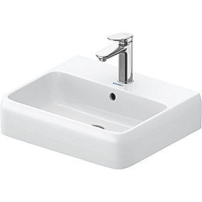 Duravit Qatego håndvask, håndvask, badeværelsesvask, designvask, 500x420 mm vask, Duravit vask, VVS.