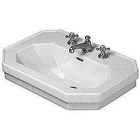 Duravit 1930 serien vask 800x550 mm med hanehul