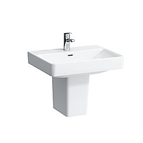 Laufen Pro-S håndvask 600x465mm uden overløb hvid porcelæn