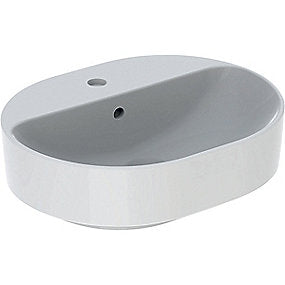 GEBERIT Variform håndvask 500x400x158mm til bordplade hvid