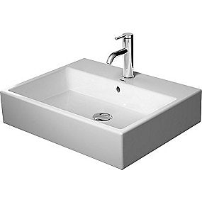 Duravit Vero Air håndvask 600x470 mm. Med hanehul, overløb og WonderGliss