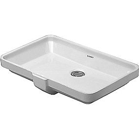 Duravit 2nd Floor håndvask, 525x350 mm, underlimning