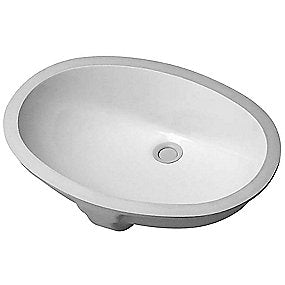Duravit Santosa håndvask, 510x375 mm, underlimning, med Wondergliss