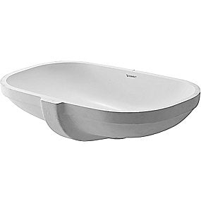 Duravit D-code håndvask, 495x290 mm, underlimning