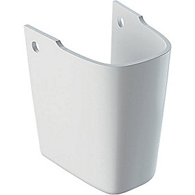 GEBERIT Renova compact halvsøjle 315x215x237mm, hvid