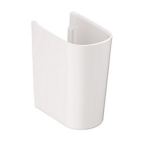 GROHE Essence halvsøjle, hvid halvsøjle, 320x319 mm halvsøjle, badeværelsessøjle, GROHE søjle, sanitetsporcelæn halvsøjle.