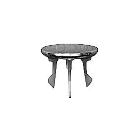 Duravit forkromet overløbskappe