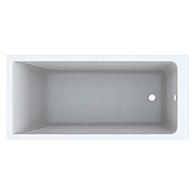 GEBERIT Renova Plan badekar 1500x700mm med ben, hvid