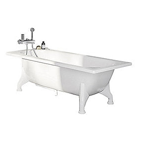 badekar Ifö 1500x700x410mm fritstå bv emalje St