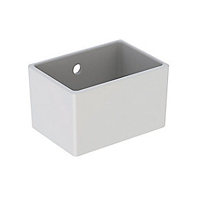 GEBERIT Publica gipsopsamler 250x350x210mm, hvid