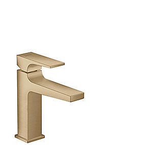 hansgrohe Metropol 110 Håndvaskarmatur med push-open bundventil Børstet bronze