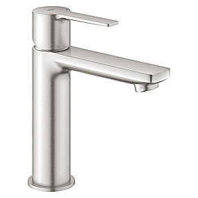 GROHE Lineare håndvaskarmatur S Med pop up ventil. Supersteel