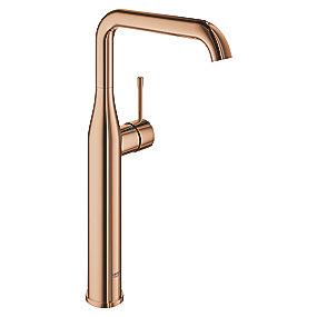 GROHE Essence håndvaskarmatur, håndvaskarmatur, Grohe armatur, Warm Sunset armatur, XL-Size armatur, etgrebs armatur, fritstående håndvask armatur, Grohe SilkMove, Grohe EcoJoy, Grohe StarLight, VVS.